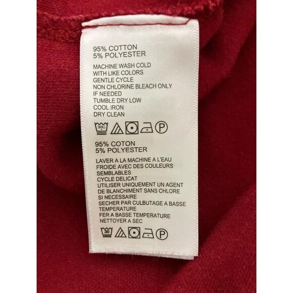 Tommy Bahama Sweater Men's XXL/TTG Long Sleeve 1/4 Zip Warm Pullover Dark Red - Picture 11 of 11